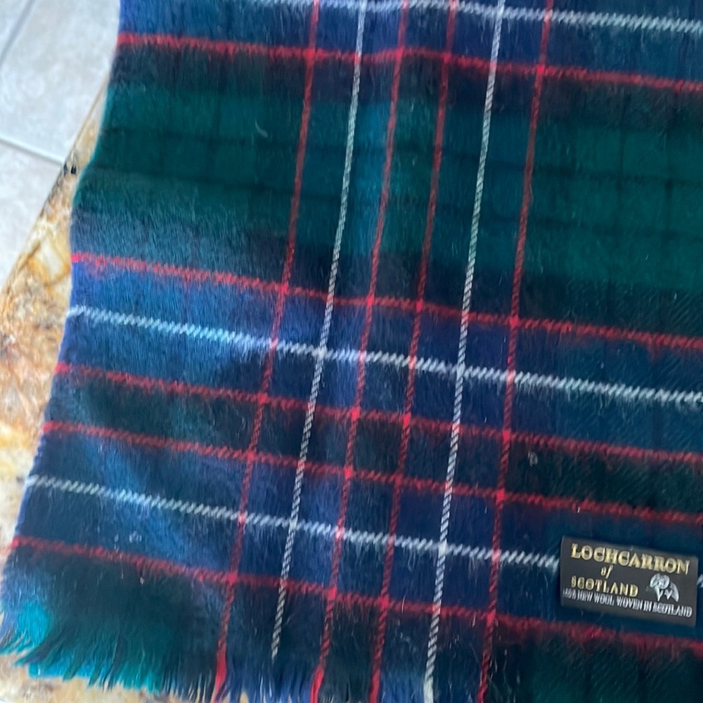 Lochcarron wool scarf from Scotland